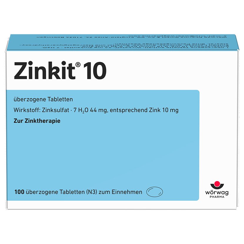 ZINKIT 10 überzogene Tabletten