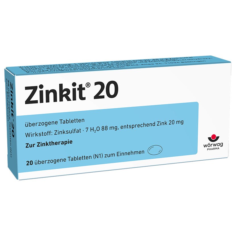 ZINKIT 20 überzogene Tabletten