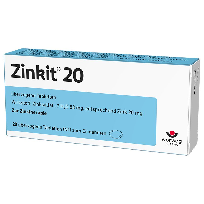 ZINKIT 20 überzogene Tabletten