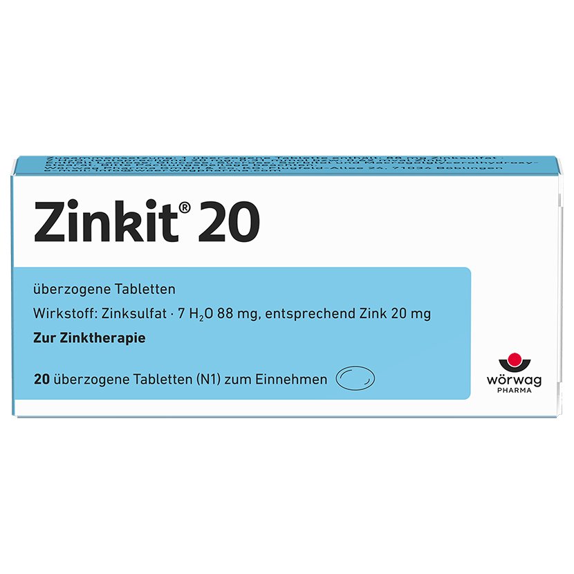 ZINKIT 20 überzogene Tabletten