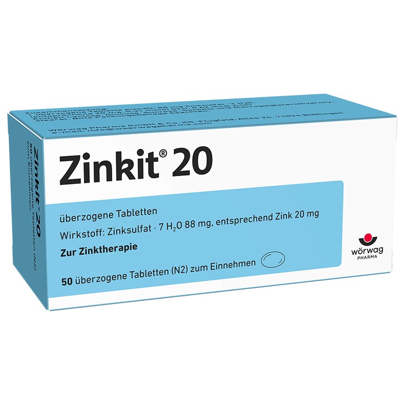 ZINKIT 20 überzogene Tabletten