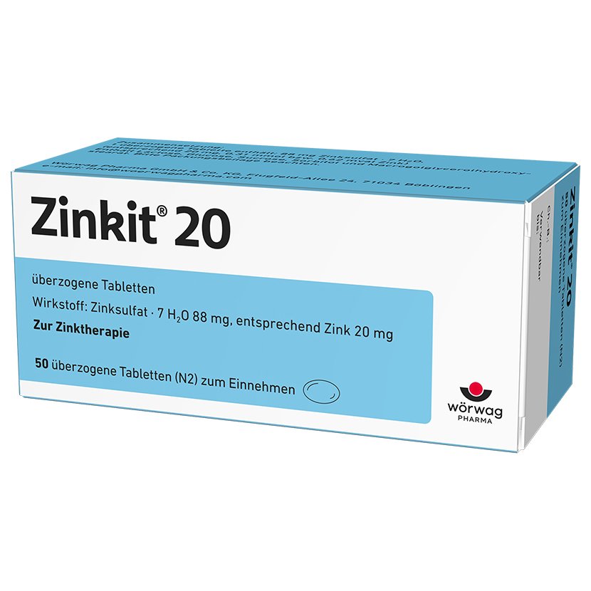 ZINKIT 20 überzogene Tabletten