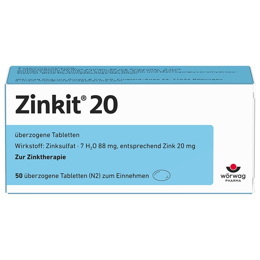 ZINKIT 20 überzogene Tabletten