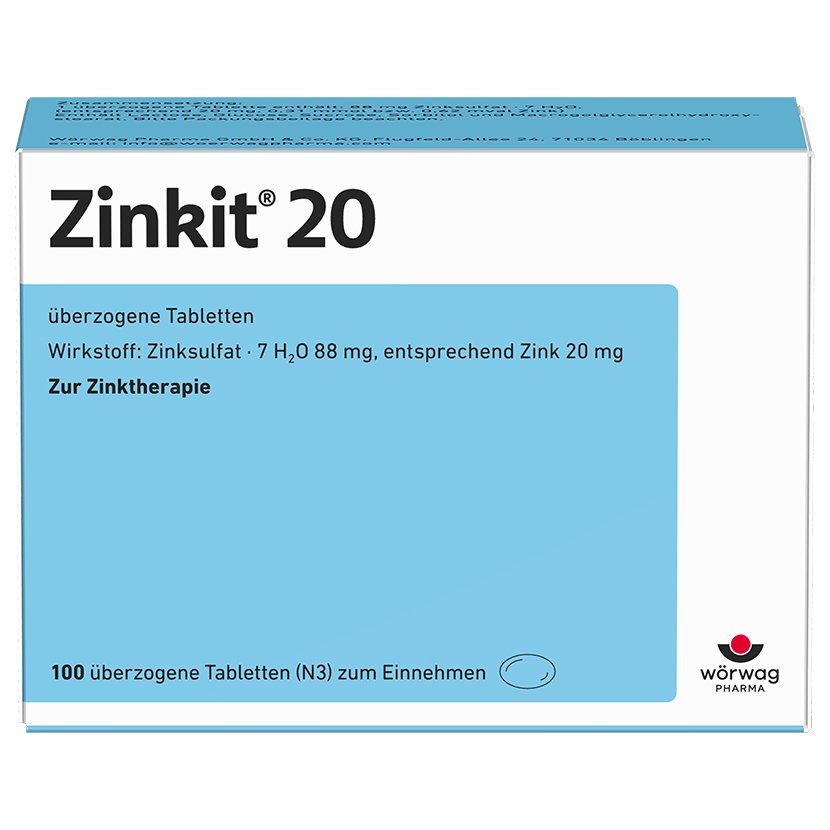ZINKIT 20 überzogene Tabletten