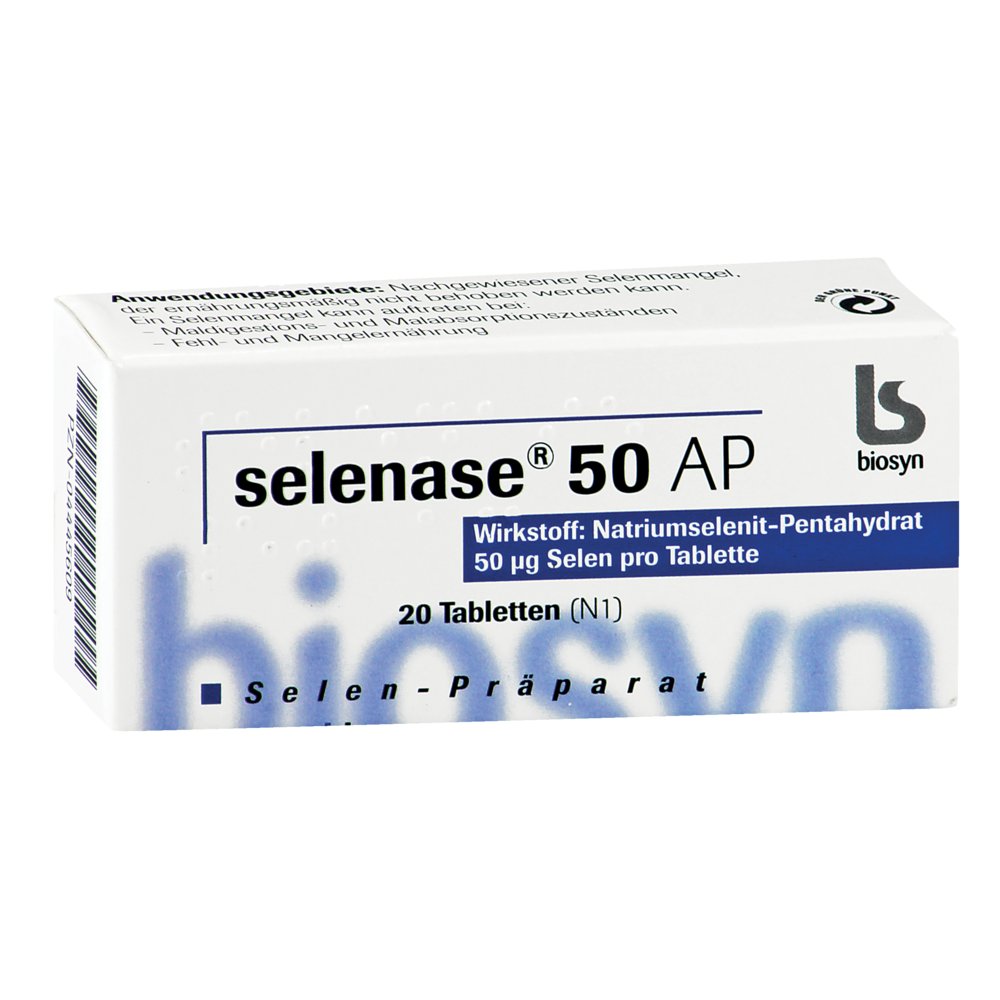 SELENASE 50 AP Tabletten