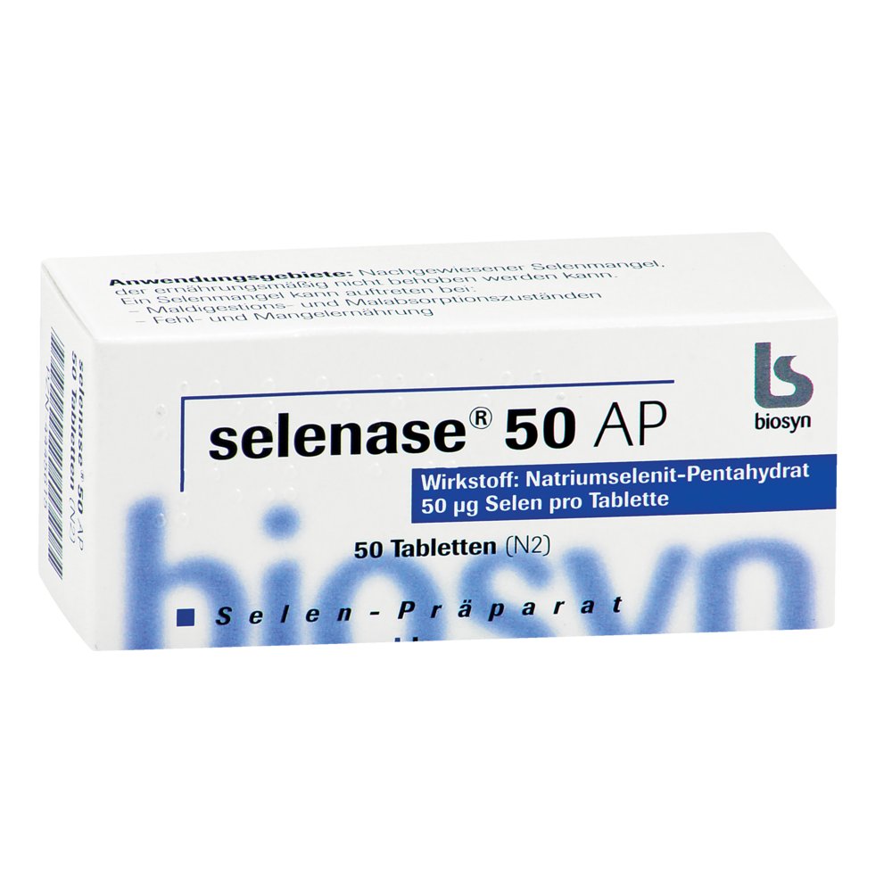 SELENASE 50 AP Tabletten