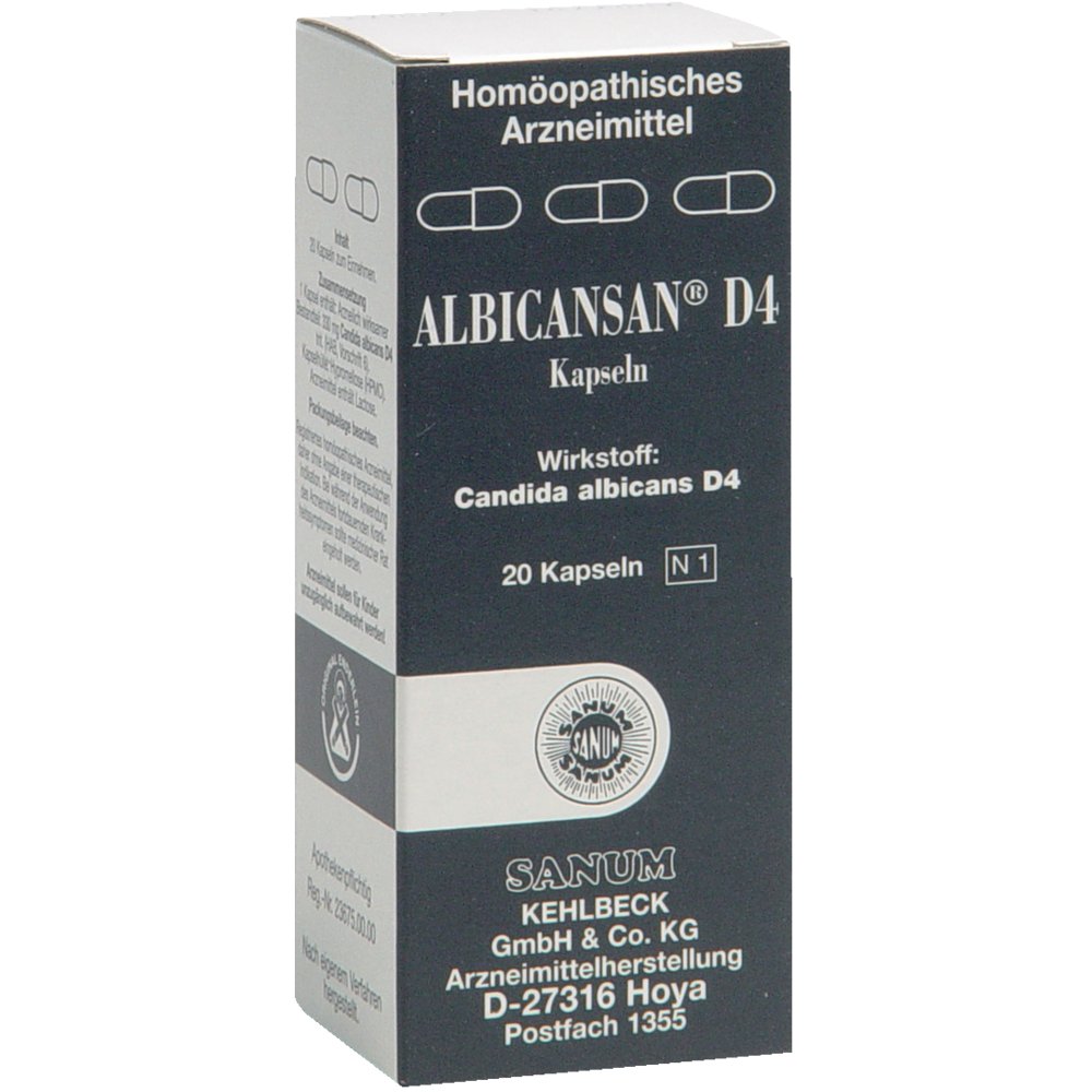 ALBICANSAN D 4 Kapseln