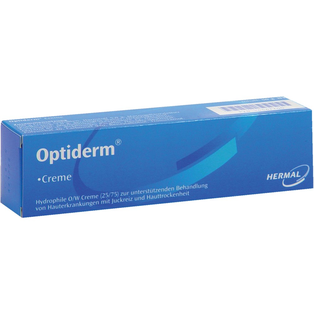 Optiderm Creme bei Juckreiz und trockener Haut