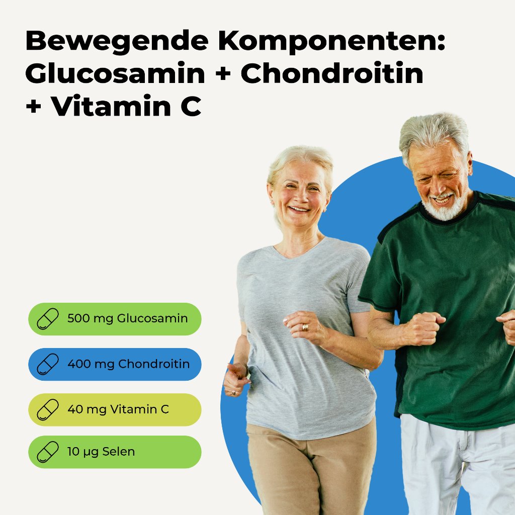 GLUCOSAMIN 500 mg+Chondroitin 400 mg Kapseln