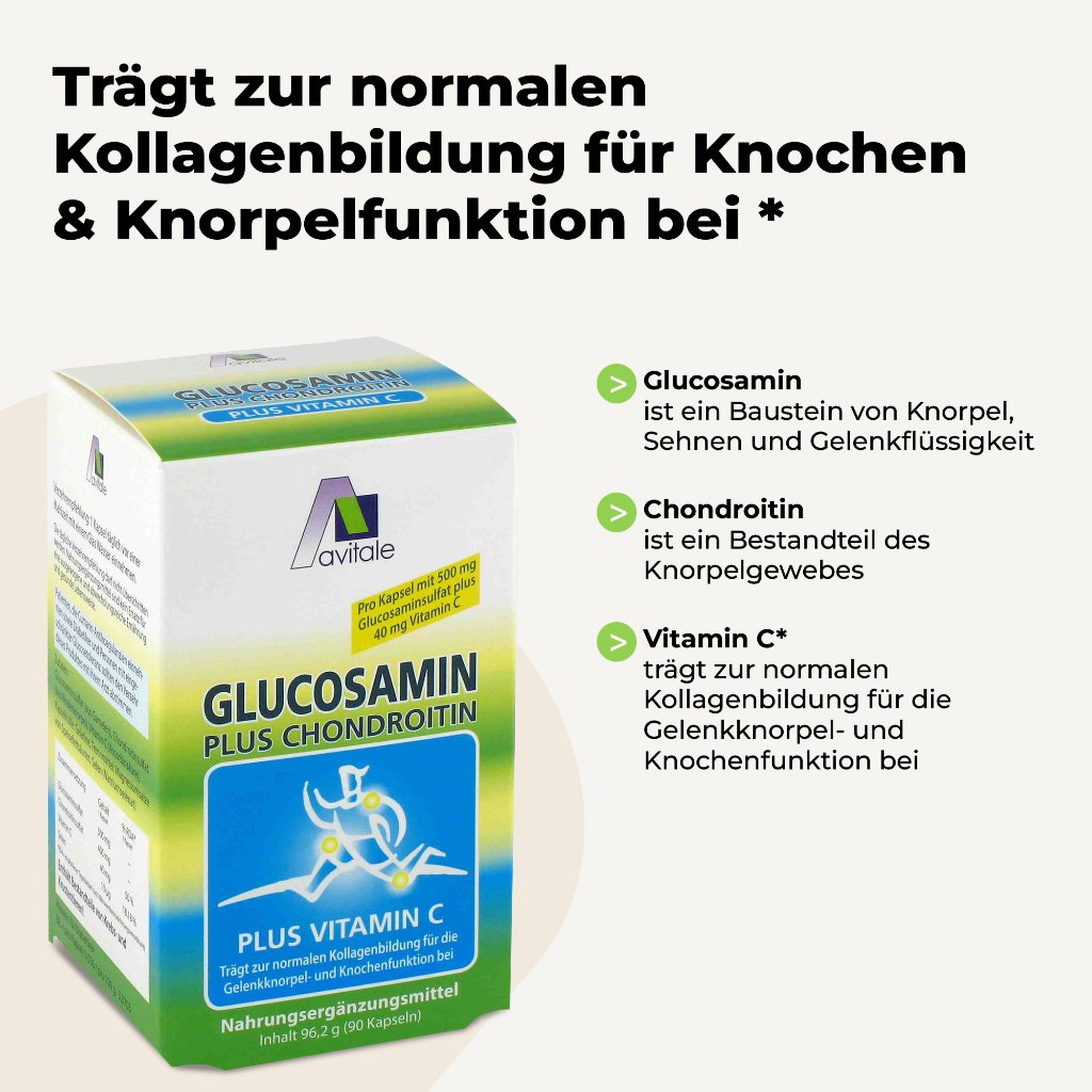 GLUCOSAMIN 500 mg+Chondroitin 400 mg Kapseln