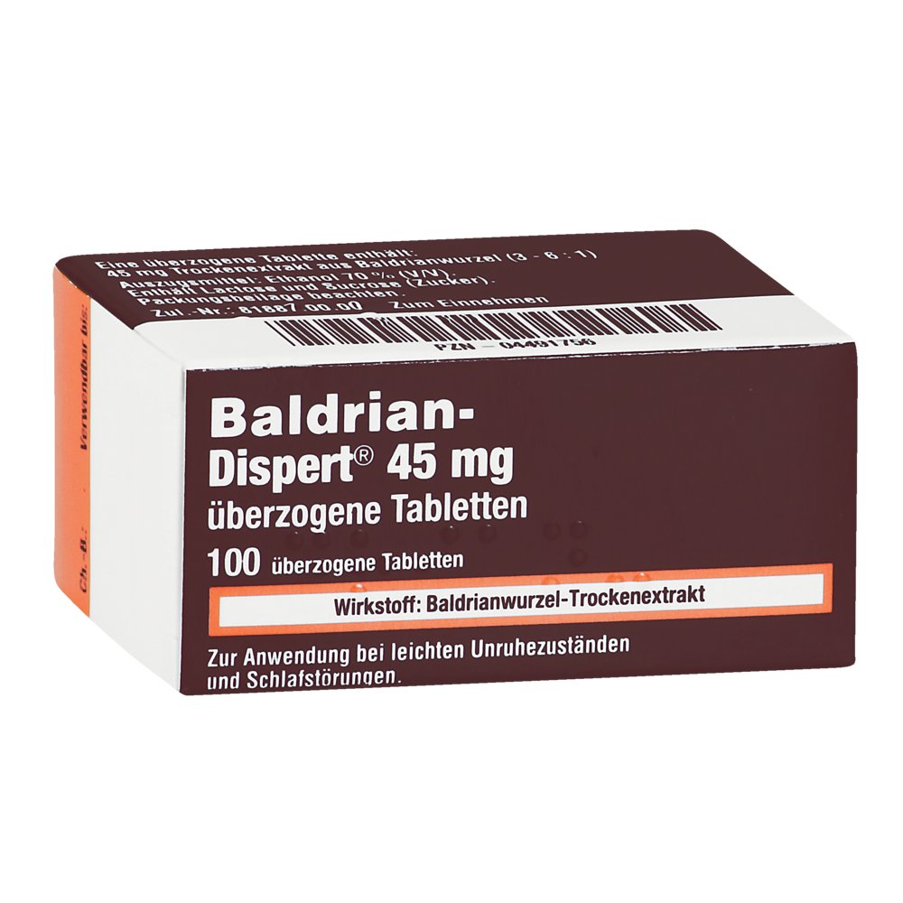BALDRIAN DISPERT 45 mg überzogene Tabletten