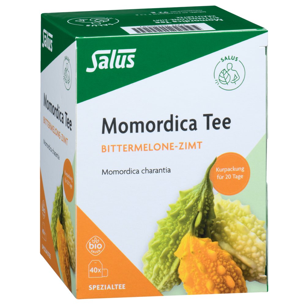 MOMORDICA CHARANTIA m.Zimt Kräuterteemisch.Fbtl.