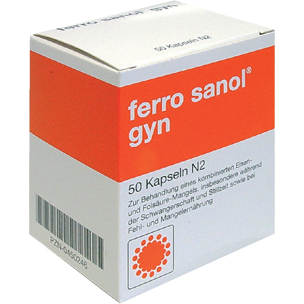 FERRO SANOL gyn Hartkaps.m.msr.überz.Pellets