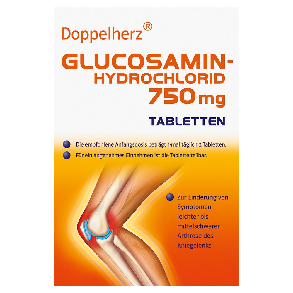 Doppelherz system 
Glucosamin - Hydrochlorid 750mg