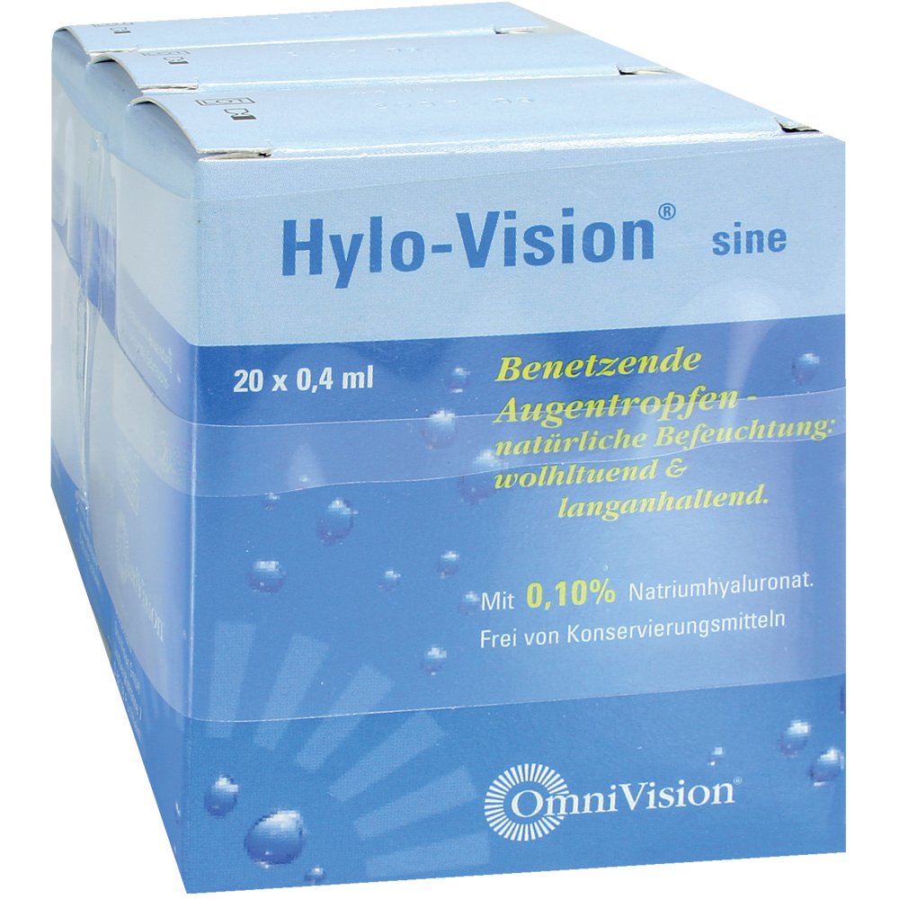 HYLO-VISION sine Einzeldosispipetten