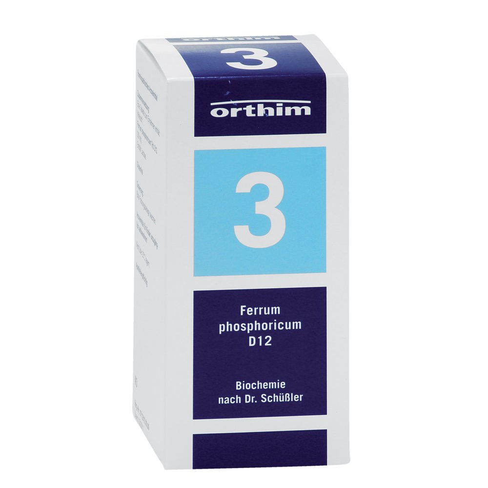 BIOCHEMIE Orthim 3 Ferrum phosphoricum D 12 Tabl.