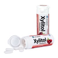 MIRADENT Xylitol Chewing Gum Cranberry