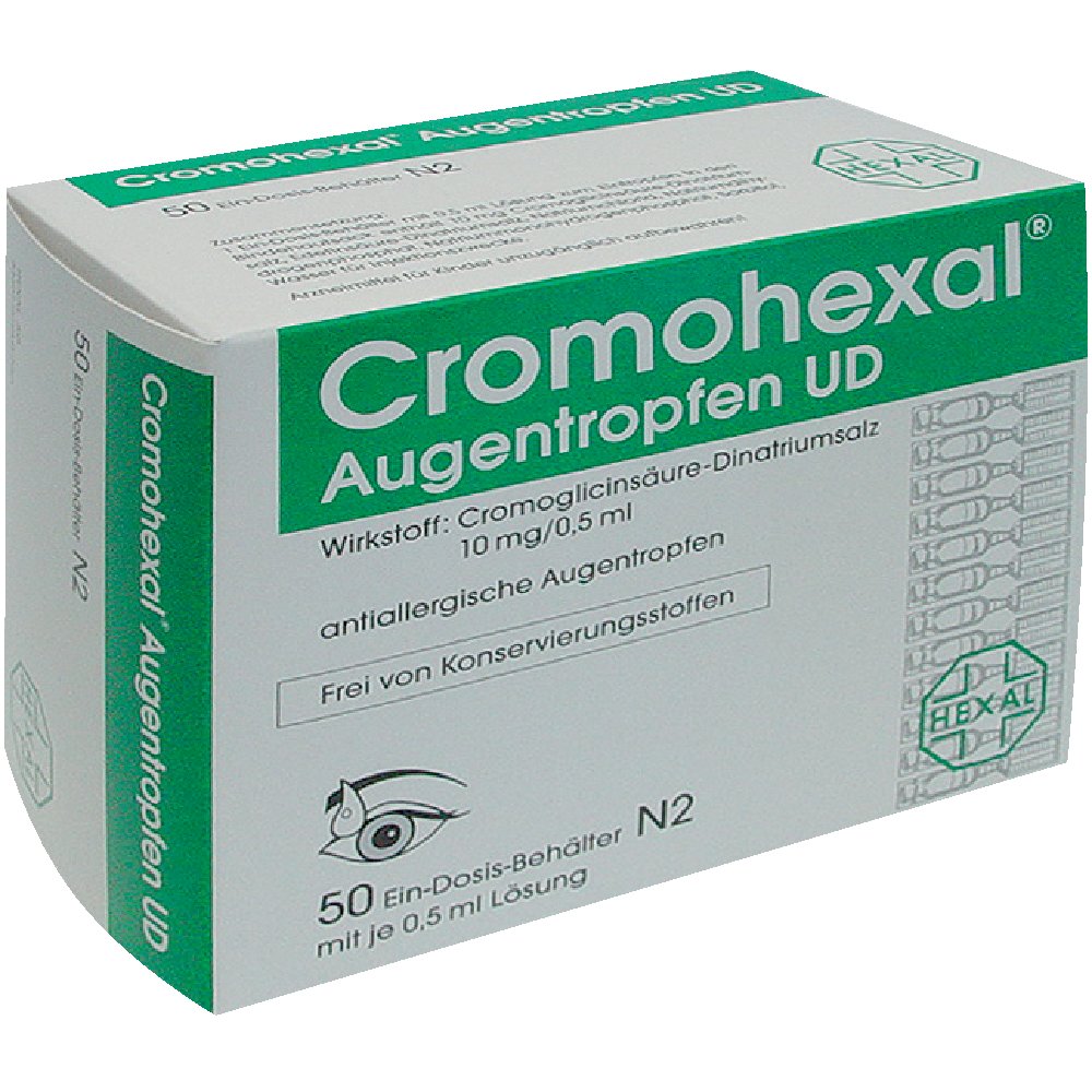 CROMOHEXAL UD EDP 0,5 ml Augentropfen