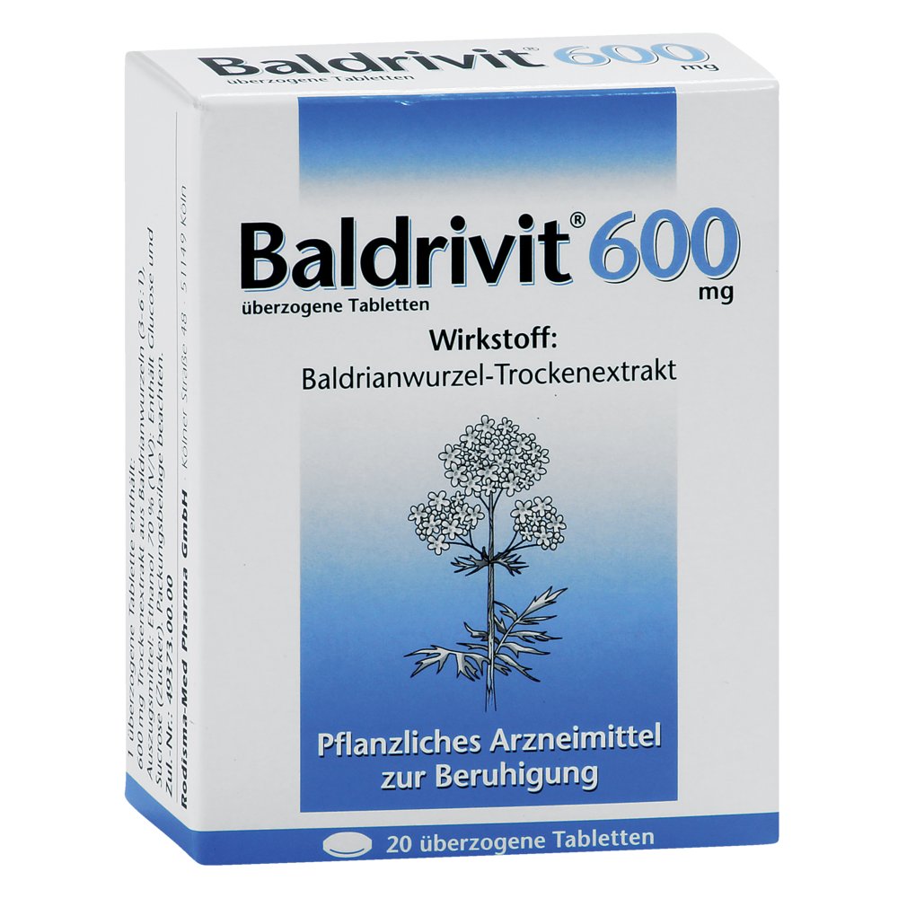 BALDRIVIT 600 mg überzogene Tabletten