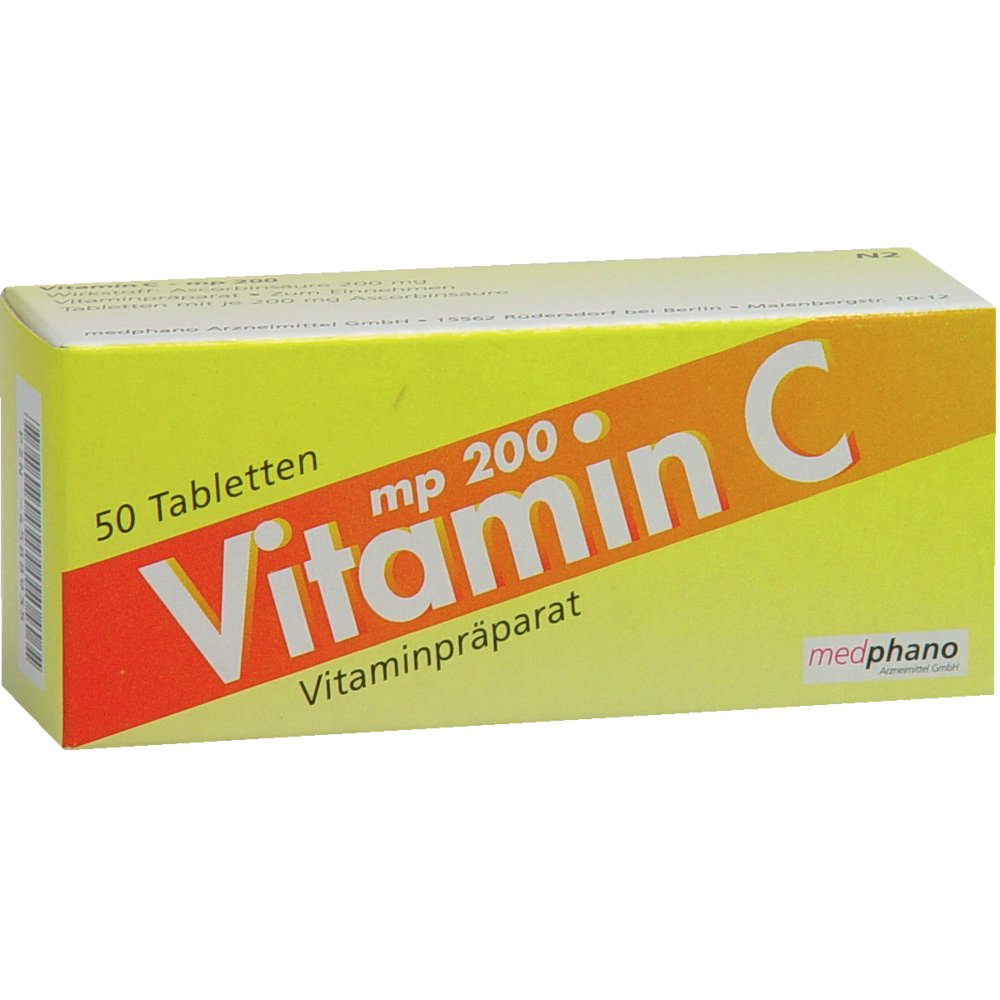 VITAMIN C 200 mg Tabletten