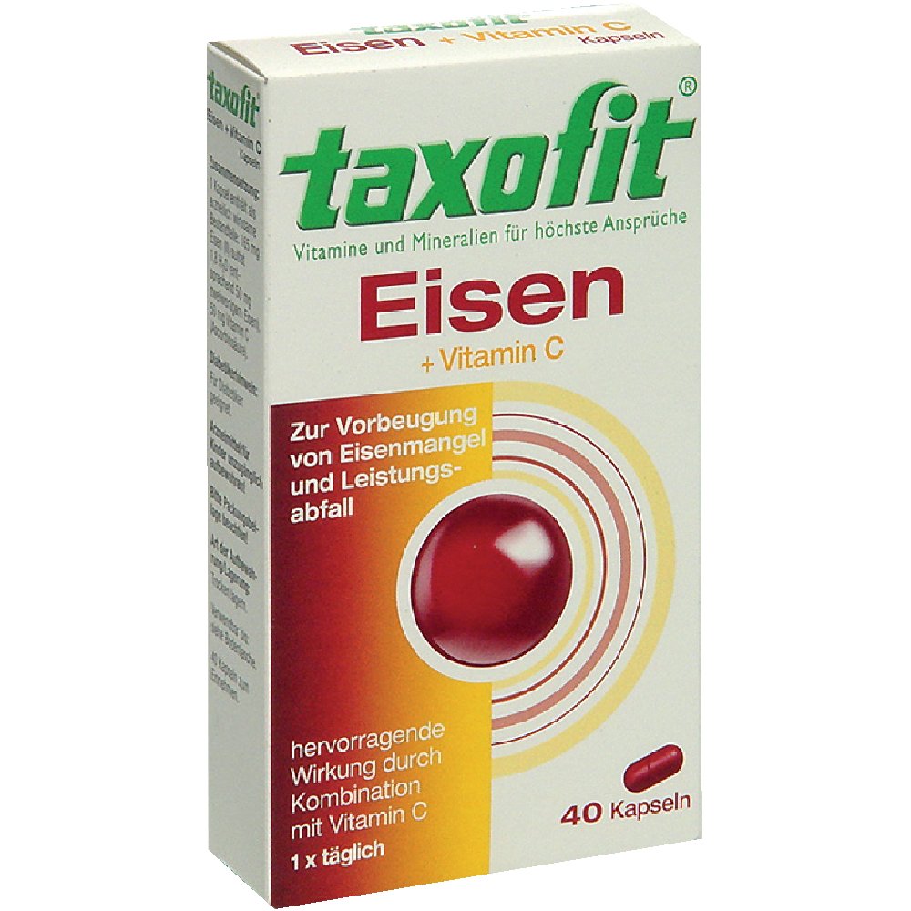 TAXOFIT Eisen+Vitamin C Weichkapseln