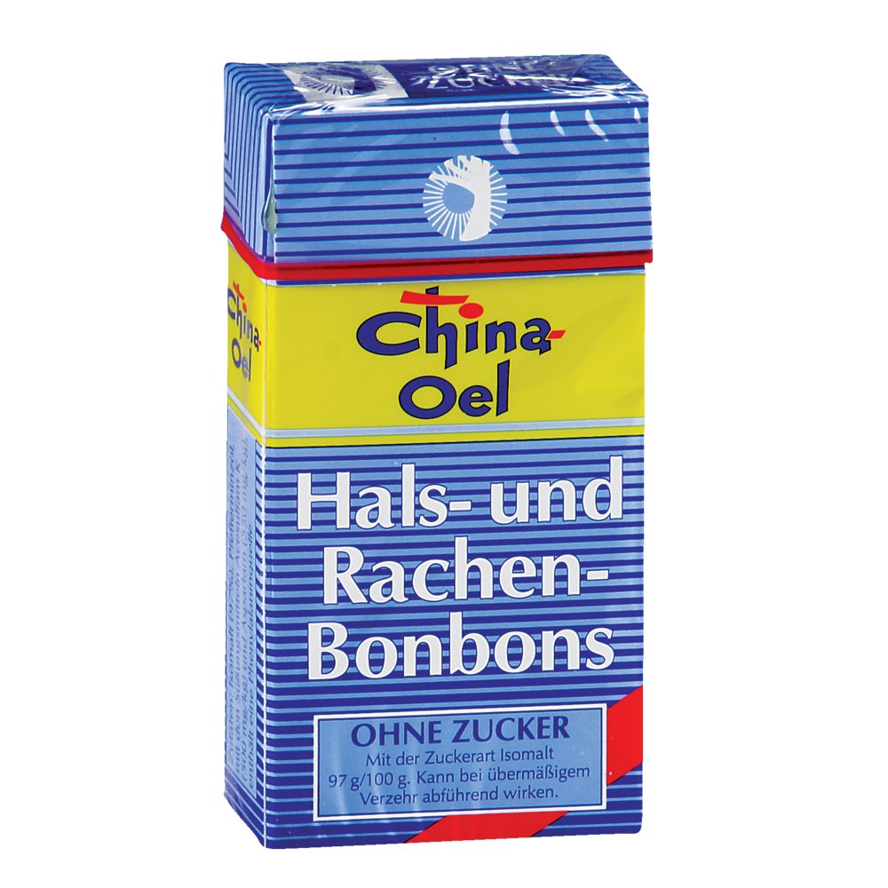 CHINA ÖL Hals- u.Hustenbonbons o.Zucker
