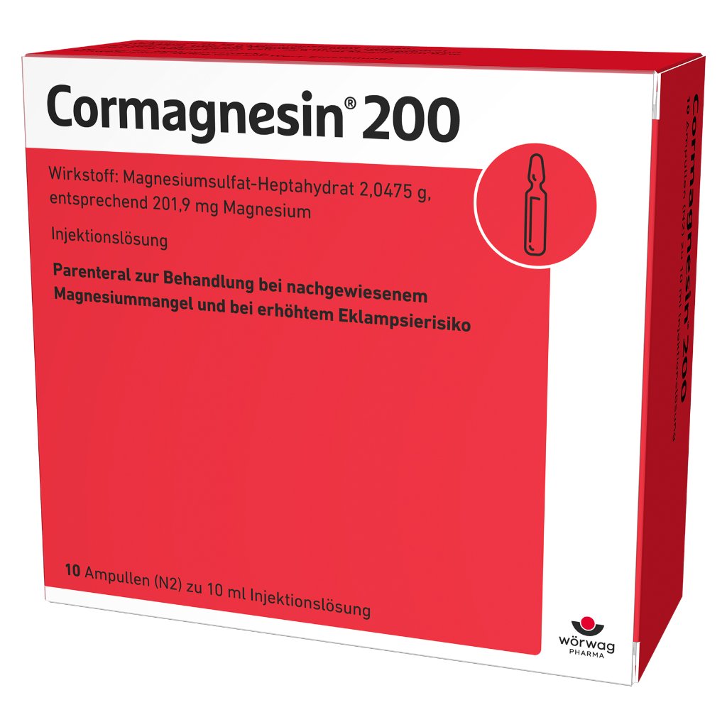 CORMAGNESIN 200 Ampullen