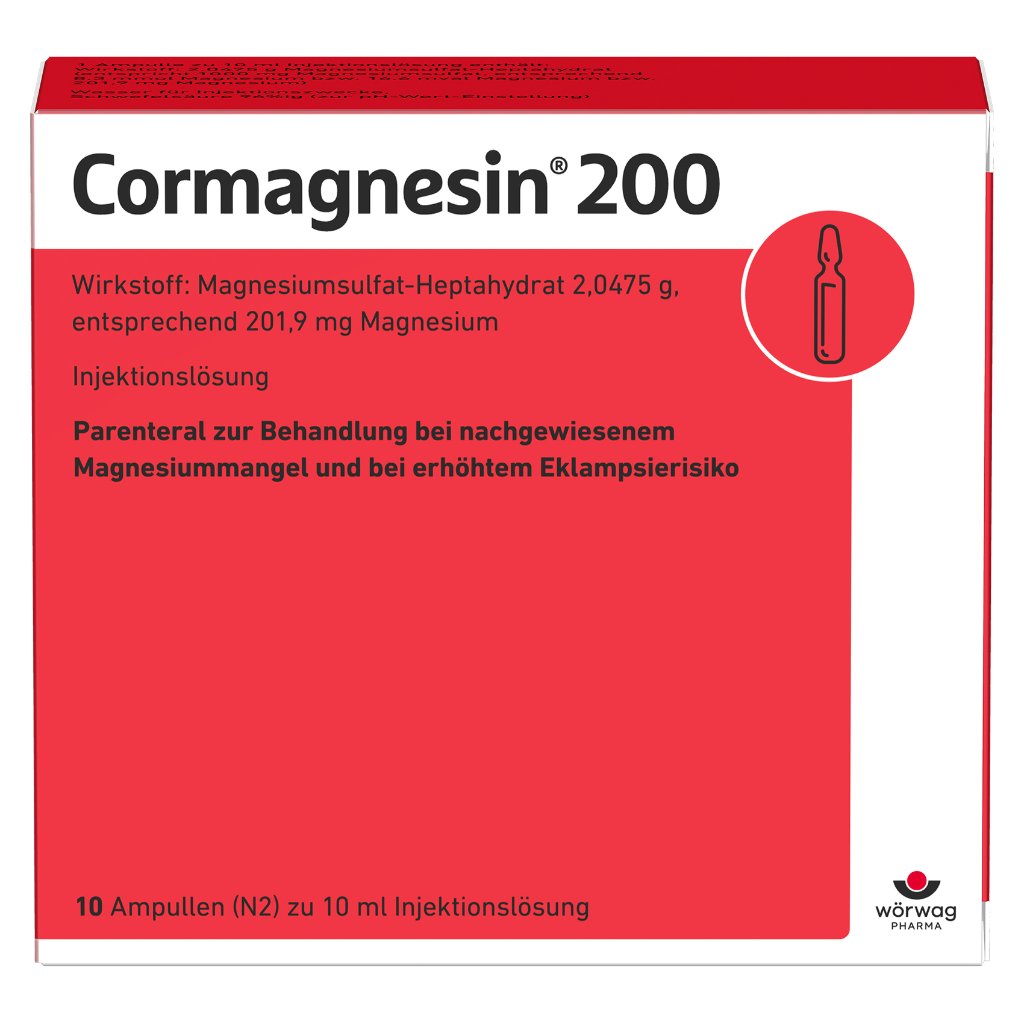 CORMAGNESIN 200 Ampullen