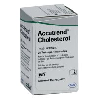 ACCUTREND Cholesterol Teststreifen