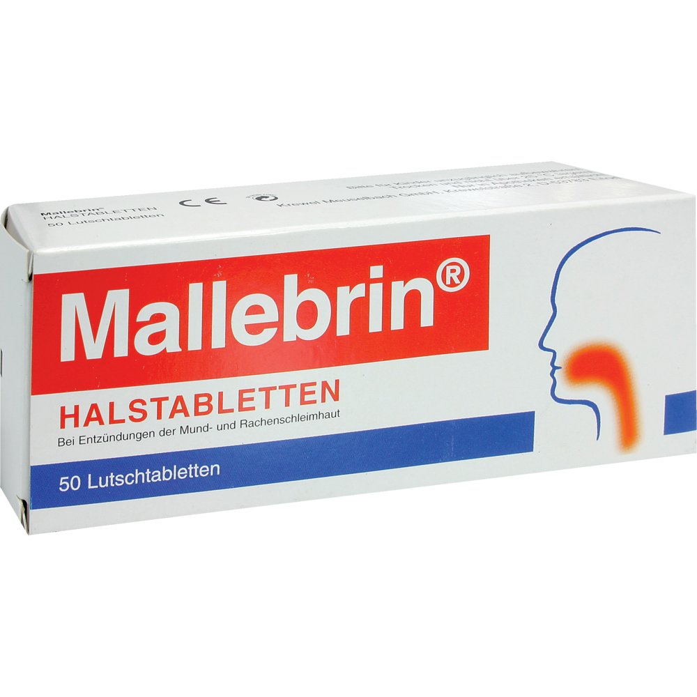 MALLEBRIN Halstabletten