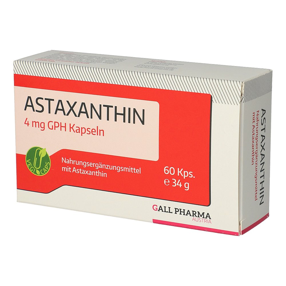 ASTAXANTHIN 4 mg GPH Kapseln