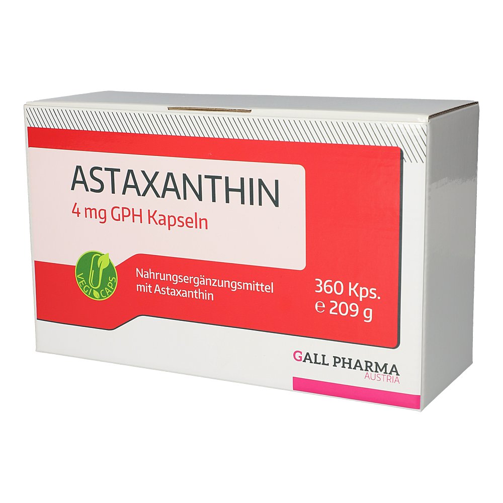 ASTAXANTHIN 4 mg GPH Kapseln