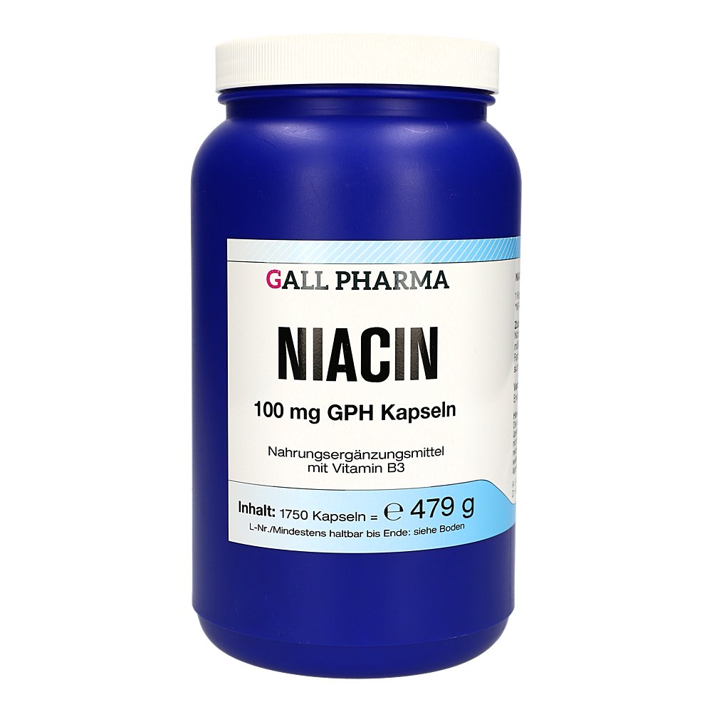NIACIN 100 mg GPH Kapseln