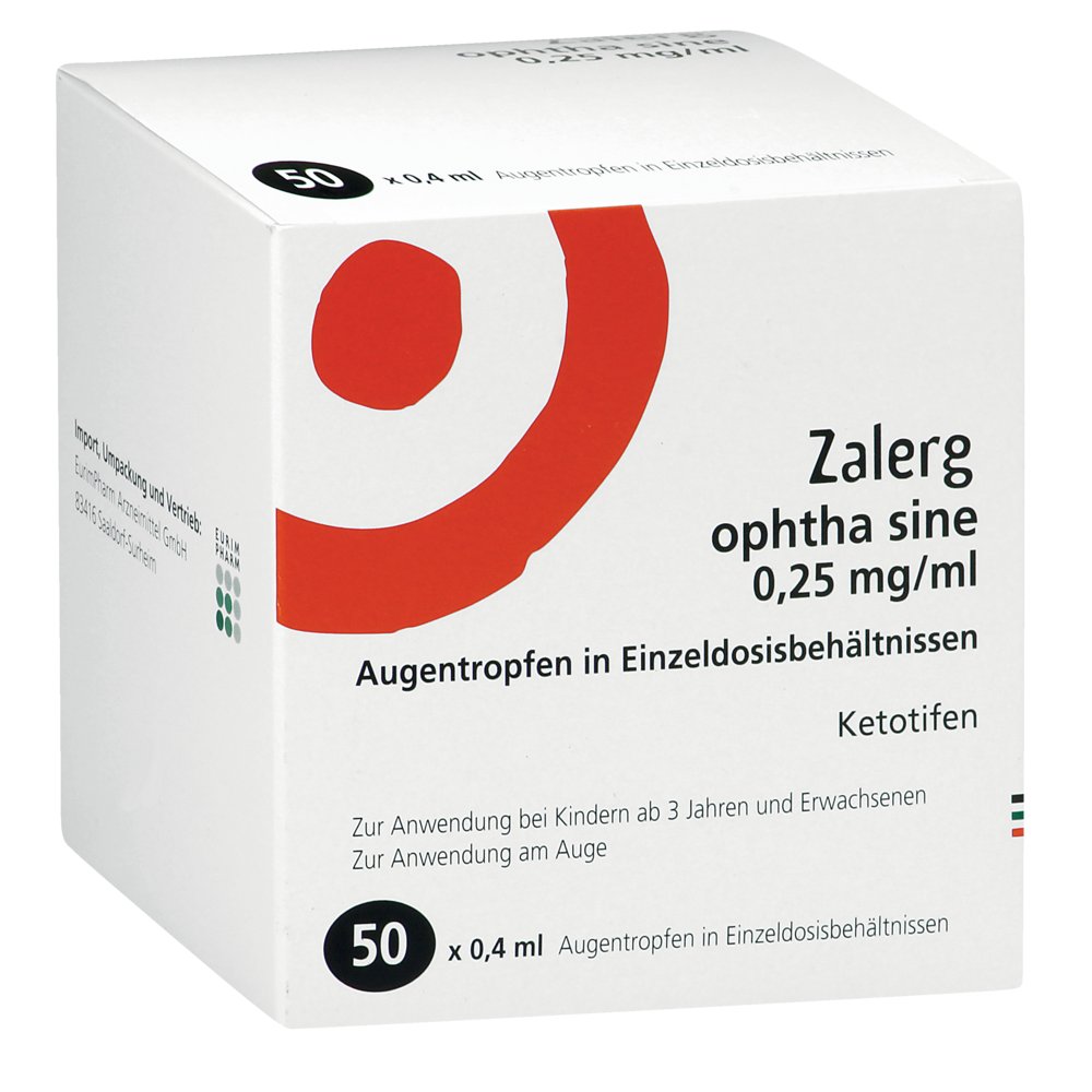 ZALERG ophtha sine Augentr.Einzeldosispipetten