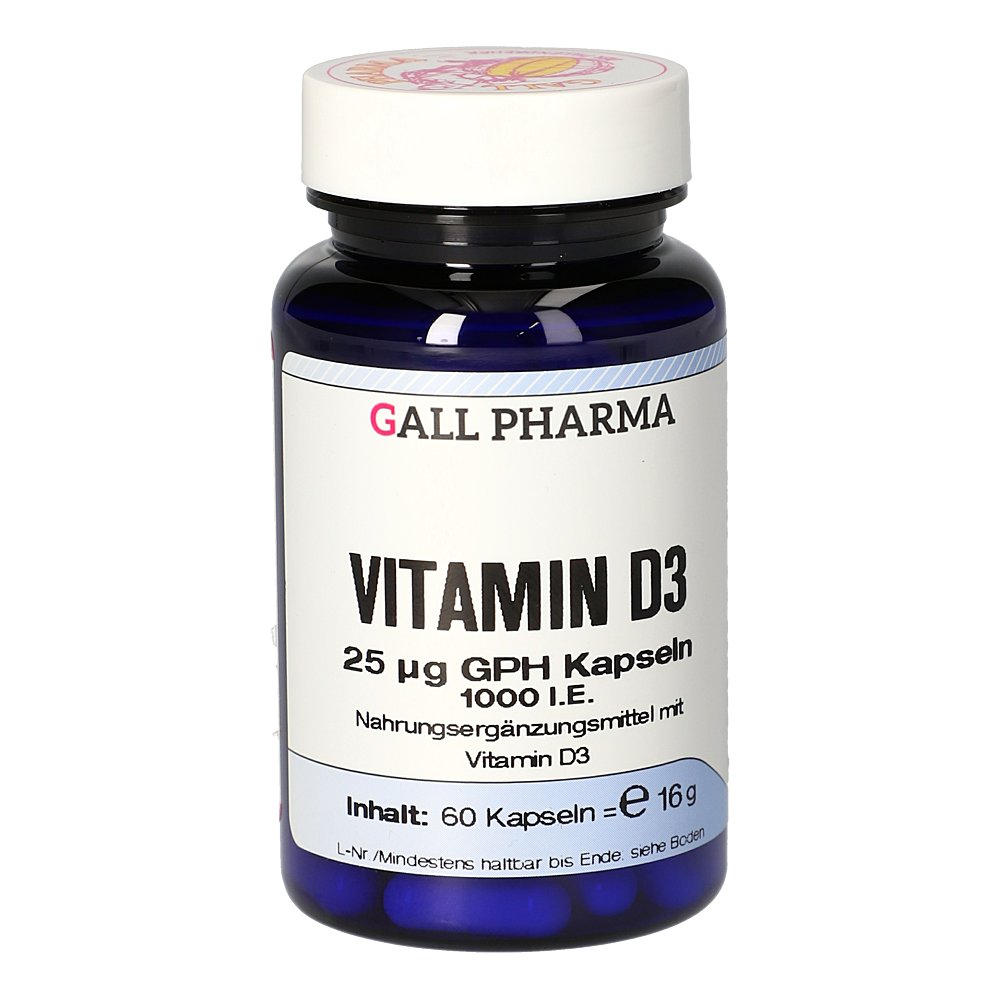 VITAMIN D3 25 μg GPH Kapseln