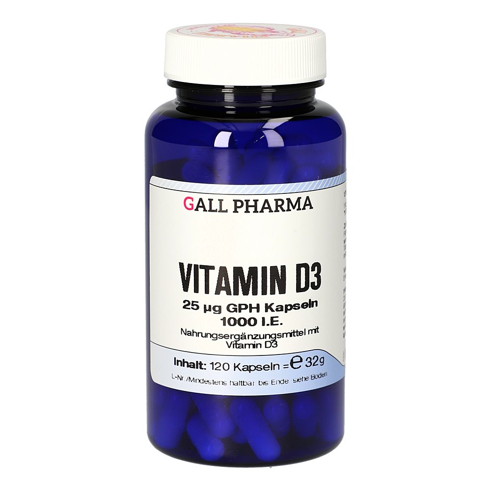 VITAMIN D3 25 μg GPH Kapseln