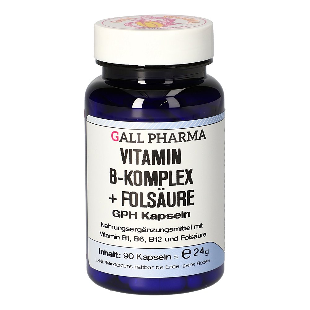 VITAMIN B KOMPLEX+Folsäure GPH Kapseln