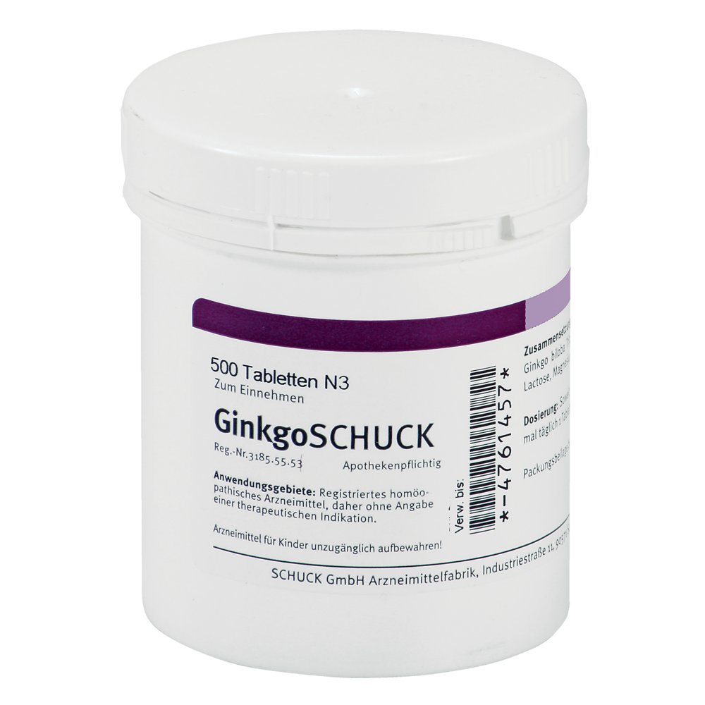 GINKGOSCHUCK Tabletten