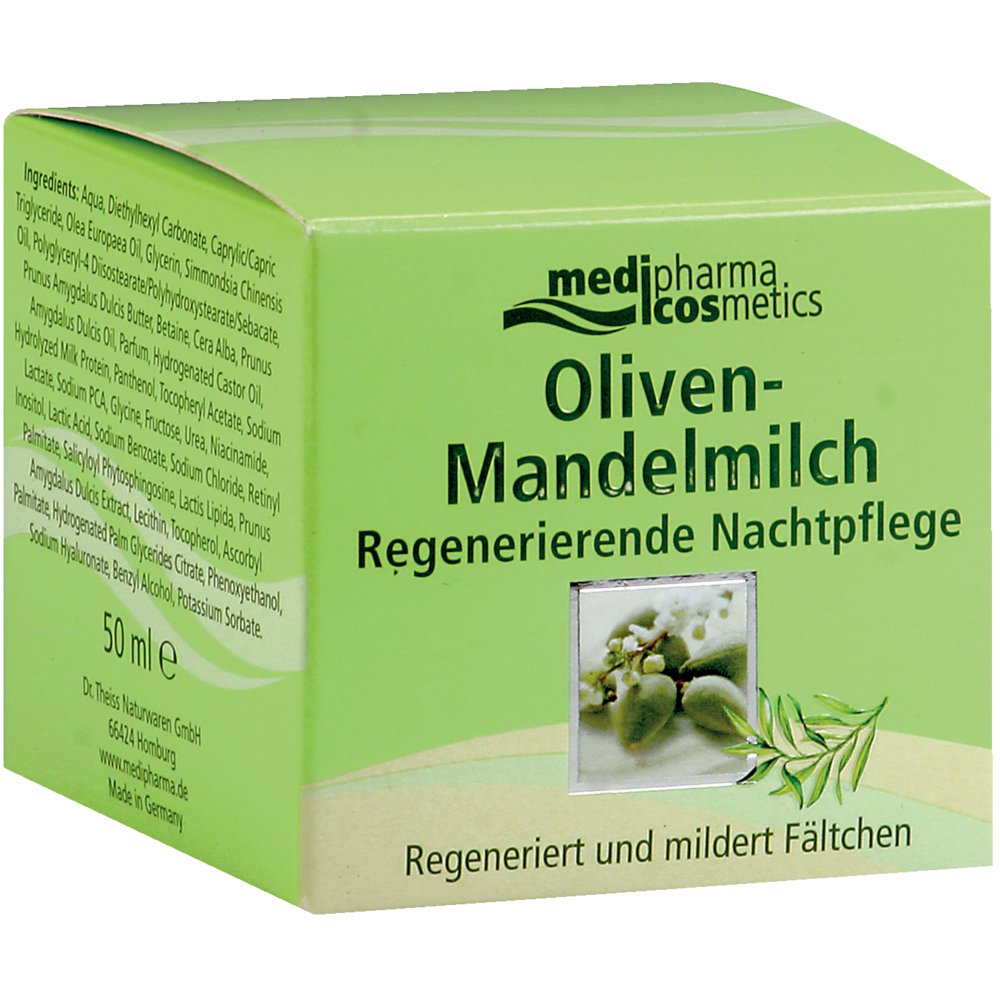 OLIVEN-MANDELMILCH regenerierende Nachtpflege