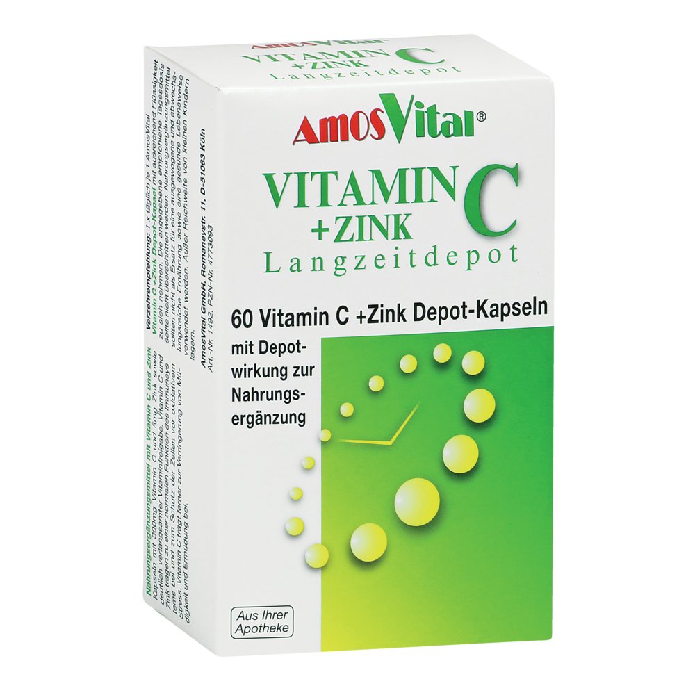 VITAMIN C+ZINK Depot Kapseln