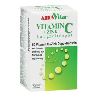 VITAMIN C+ZINK Depot Kapseln