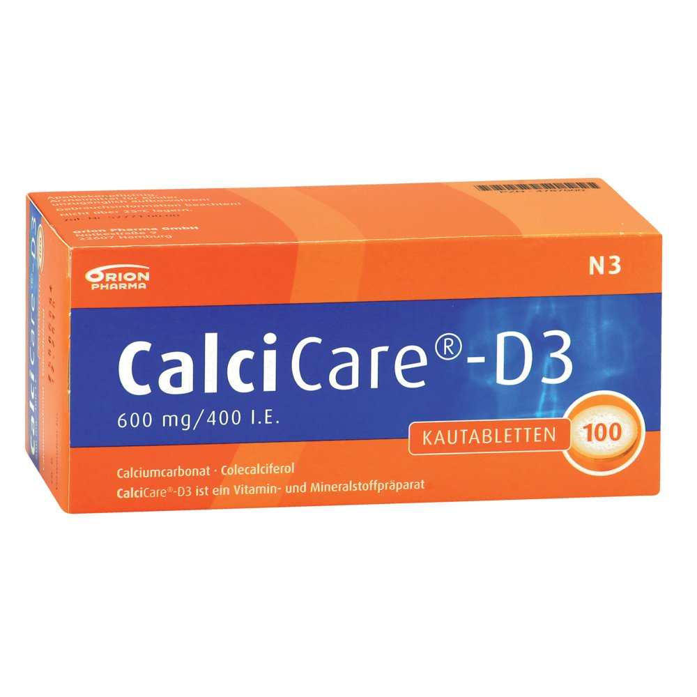 CALCICARE D3 Kautabletten