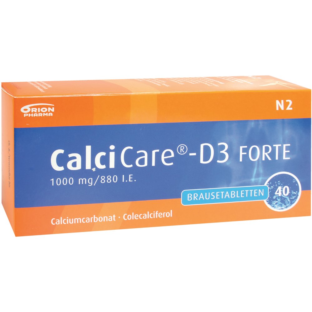 CALCICARE D3 forte Brausetabletten