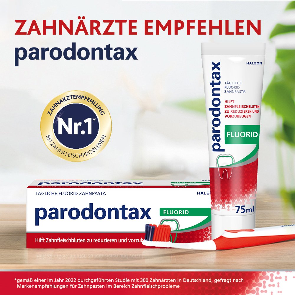 PARODONTAX mit Fluorid Zahnpasta