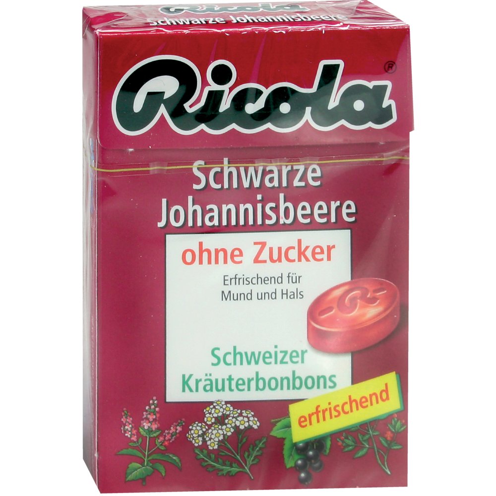 RICOLA o.Z.Box Schwarze Johannisbeere Bonbons