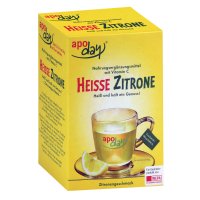 APODAY heiße Zitrone Vit.C Pulver