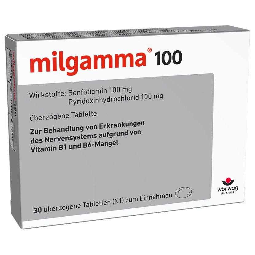 MILGAMMA 100 mg überzogene Tabletten