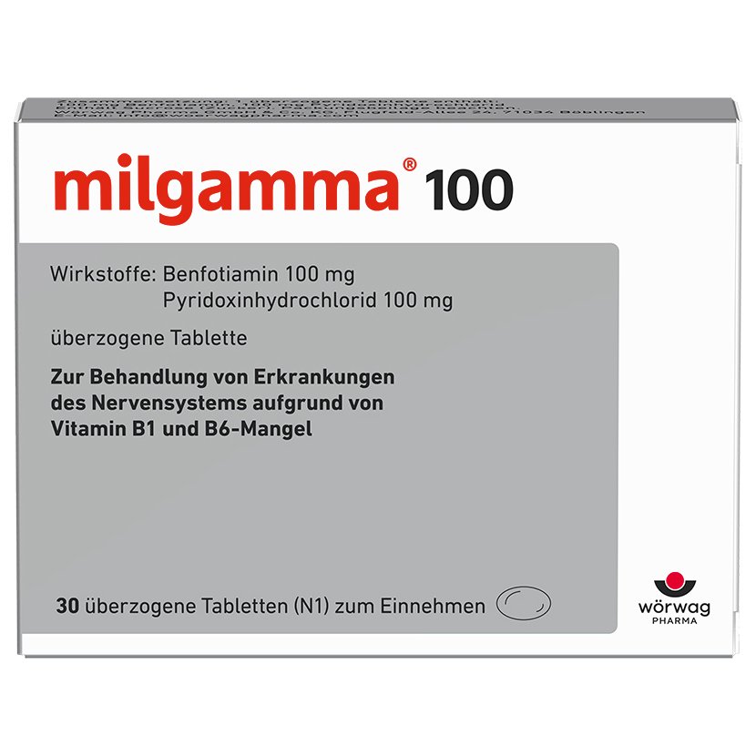 MILGAMMA 100 mg überzogene Tabletten