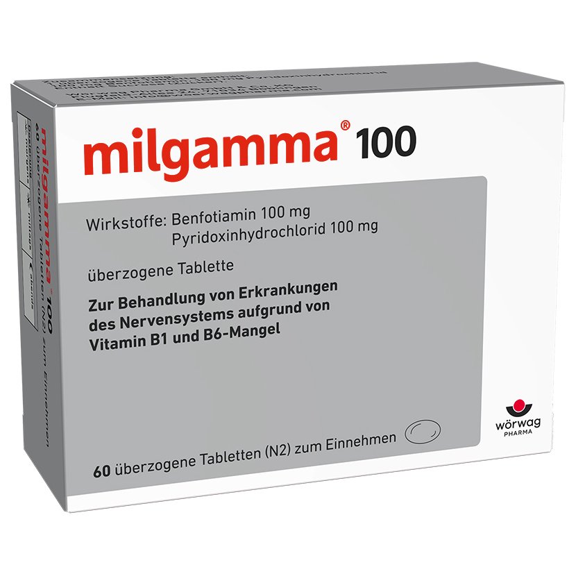 MILGAMMA 100 mg überzogene Tabletten