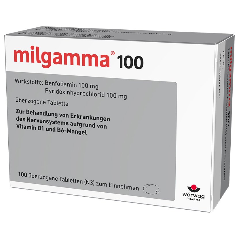MILGAMMA 100 mg überzogene Tabletten